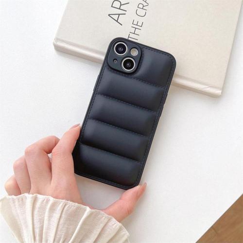İphone 13 Uyumlu Airbag Puffer Silikonlu Şişme Kılıf
