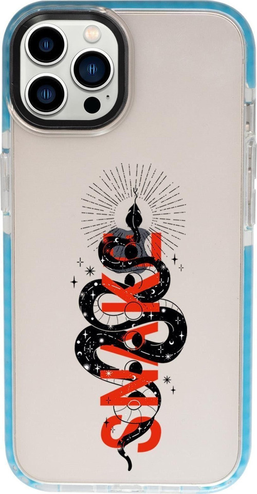 İphone 13 Pro Max Snake Candy Bumper Darbe Emci Silikonlu Telefon Kılıfı