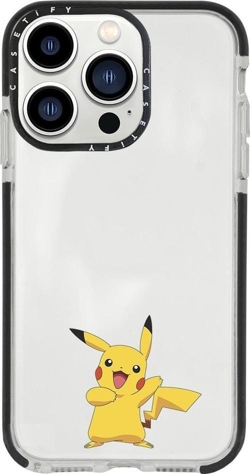 İphone 13 Pro Pikaçu Casetify Darbe Emci Silikonlu Telefon Kılıfı