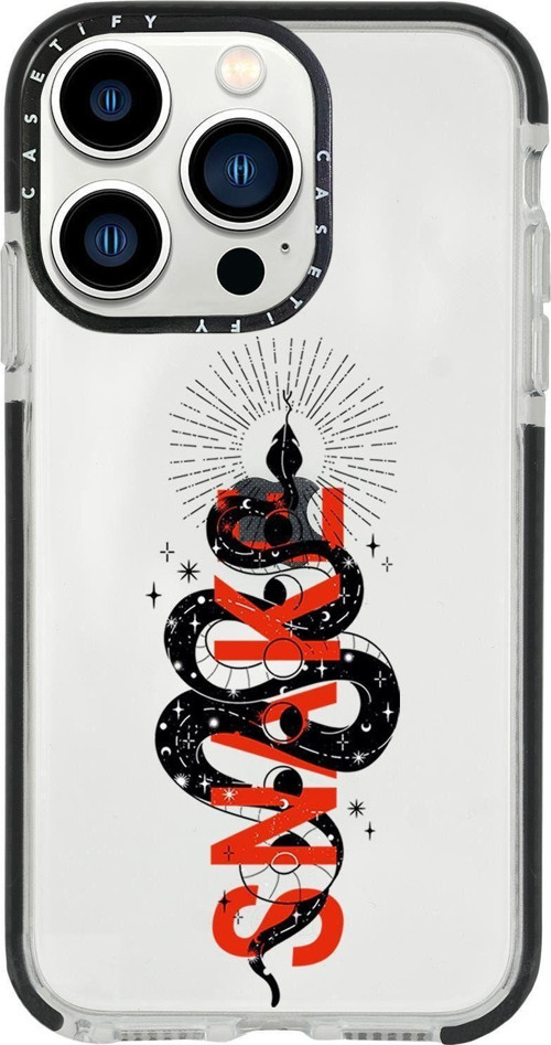 İphone 13 Pro Snake Casetify Darbe Emci Silikonlu Telefon Kılıfı