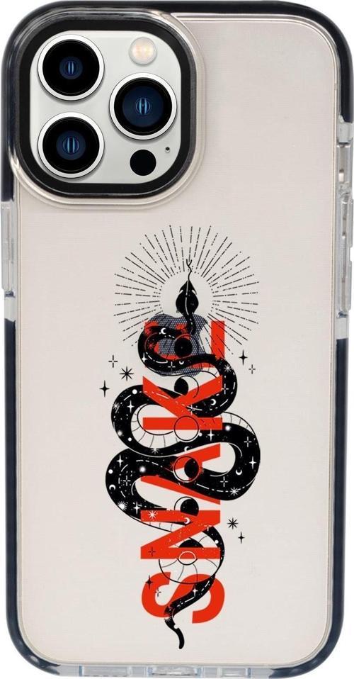 İphone 13 Pro Snake Candy Bumper Darbe Emci Silikonlu Telefon Kılıfı