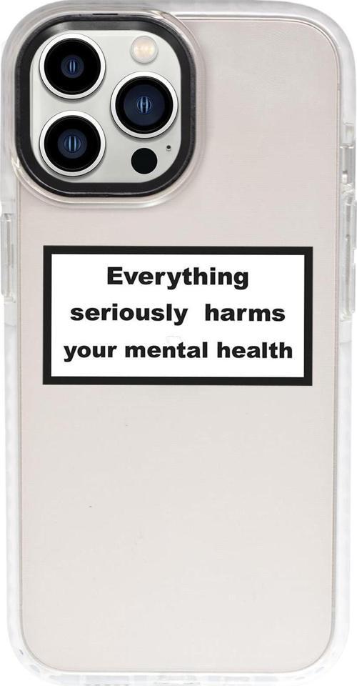 İphone 13 Pro Max Everything Seriously Candy Bumper Darbe Emci Silikonlu Telefon Kılıfı