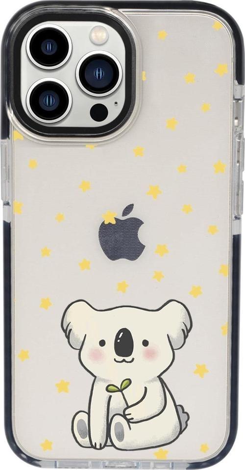 İphone 13 Pro Koala Candy Bumper Darbe Emci Silikonlu Telefon Kılıfı
