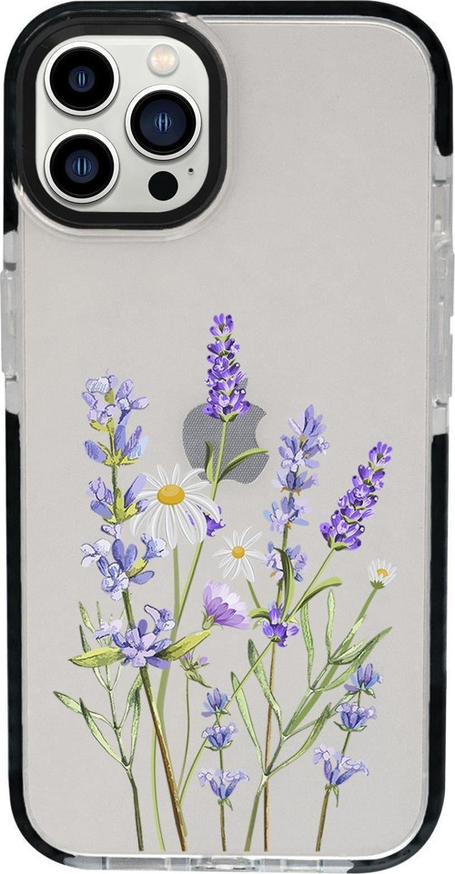 İphone 13 Pro Max Lavender Candy Bumper Darbe Emci Silikonlu Telefon Kılıfı