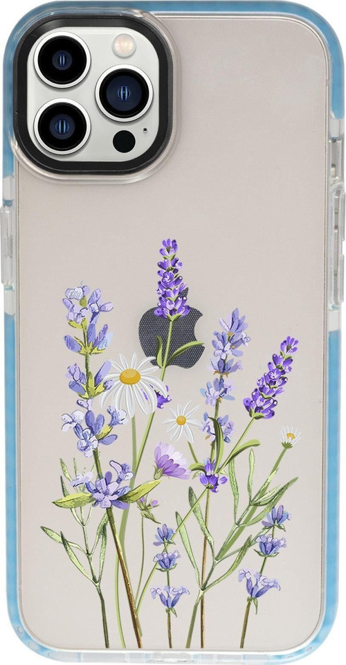 İphone 13 Pro Max Lavender Candy Bumper Darbe Emci Silikonlu Telefon Kılıfı