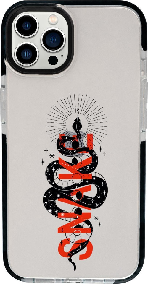 İphone 13 Pro Max Snake Candy Bumper Darbe Emci Silikonlu Telefon Kılıfı