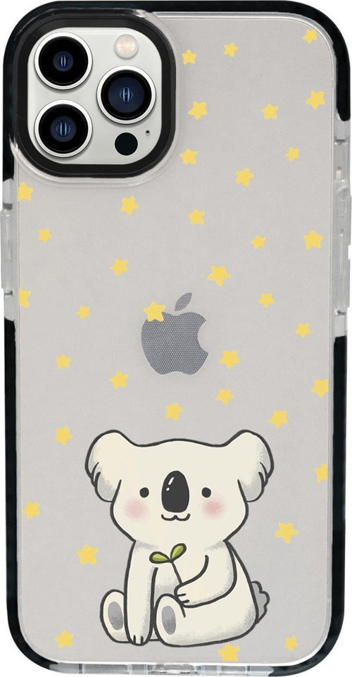 İphone 13 Pro Max Koala Candy Bumper Darbe Emci Silikonlu Telefon Kılıfı