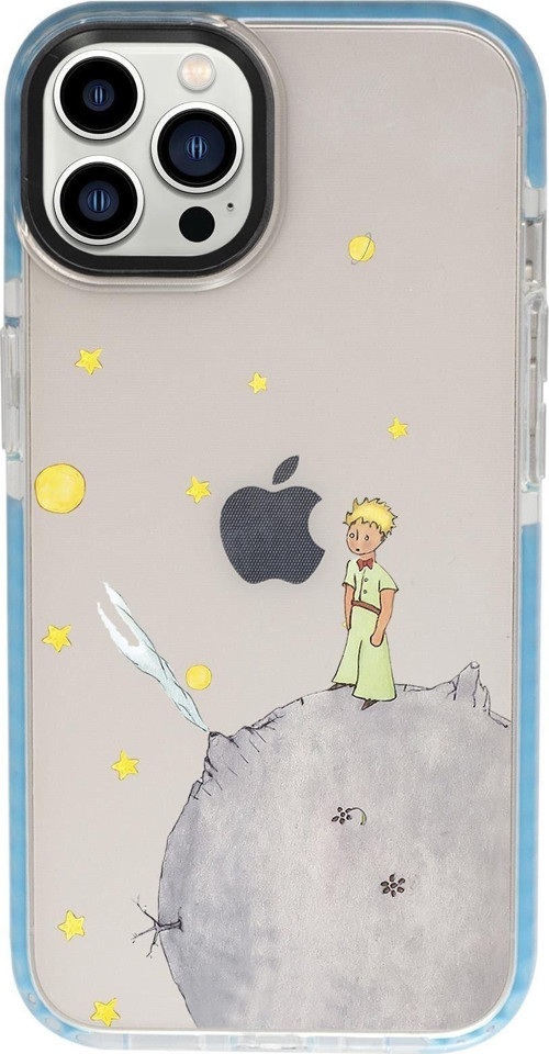 İphone 13 Pro Max Küçük Prens Candy Bumper Darbe Emci Silikonlu Telefon Kılıfı