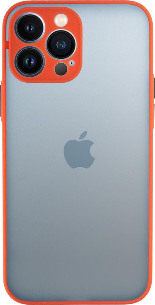 İphone 13 Pro Uyumlu Kamera Korumalı Buzlu Şeffaf Lüx Telefon Kılıfı Mchzr