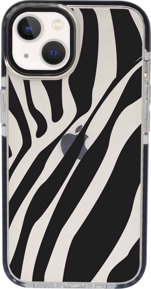 İphone 13 Zebra Candy Bumper Darbe Emci Silikonlu Telefon Kılıfı