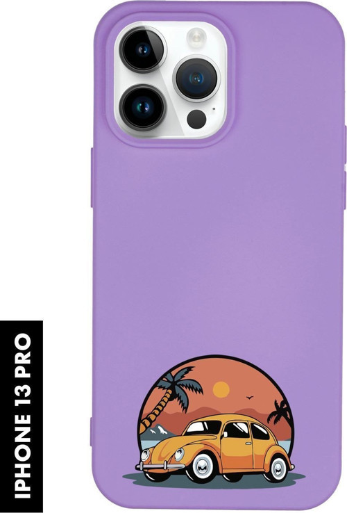 İphone 13 Pro Uyumlu Vosvos Desenli Premium Silikonlu Lansman Telefon Kılıfı