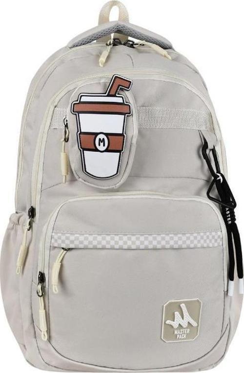 Unisex Lise Sırt Çantası Ortaokul Sırt Çantası 45*32 Cm Anahtarlık Cüzdan Hediyeli 