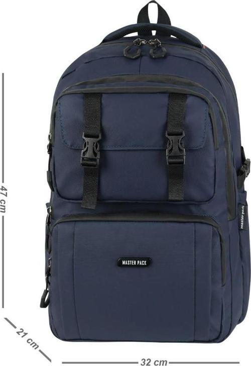 Erkek Sırt Çantası Business Evrak Çantası 47*32 Cm Lise Ve Üniversite İçin Uygun Laptop Bölmeli 