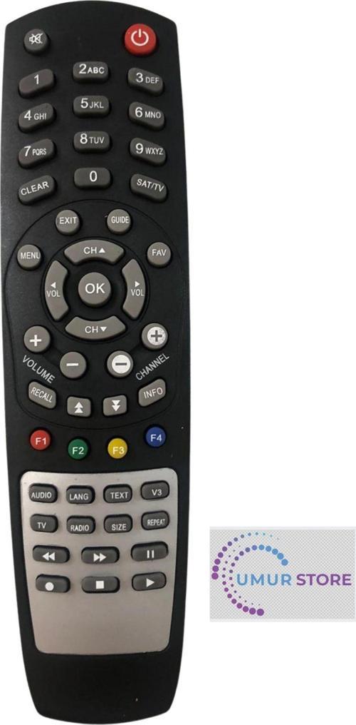 900 FUNBOX UYDU ALICISI KUMANDASI