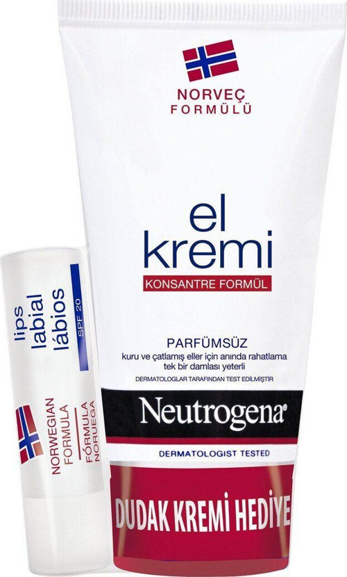 Parfümsüz El Kremi Ve Dudak Nemlendirici Hediyeli Set