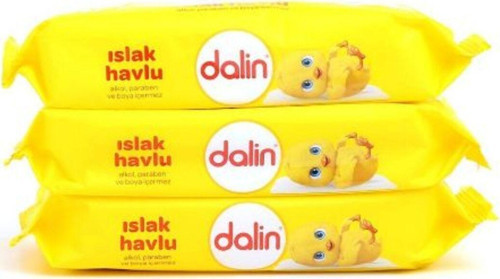 12'li Dalin Islak Mendil 3x56'lı