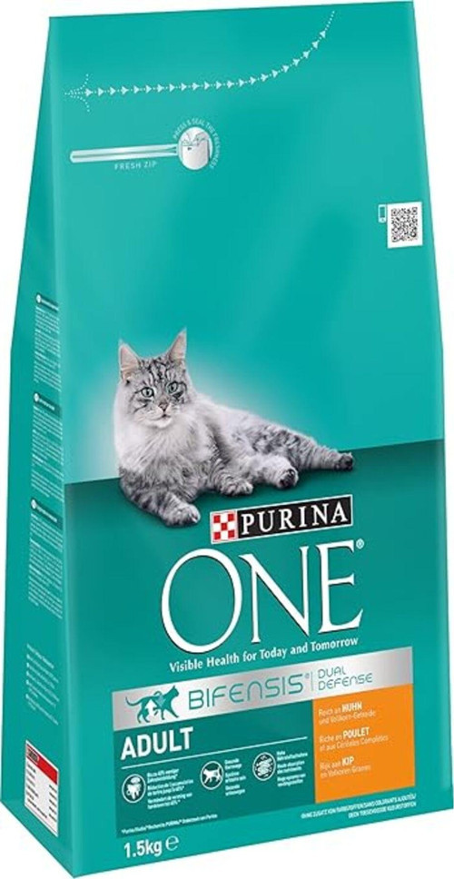 One Yetişkin Tavuk Etli Kedi Maması 1.5 kg