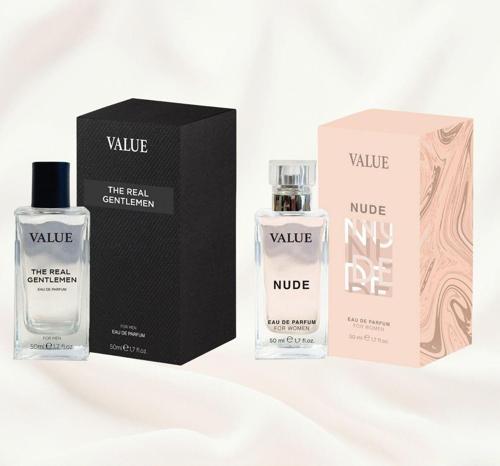 The Real Gentlemen Eau De Parfum For Men 50 Ml - Nude Eau De Parfum For Women 50 Ml 2li Set