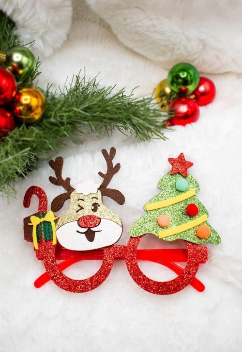 Yılbaşı Temalı Noel Parti Gözlük