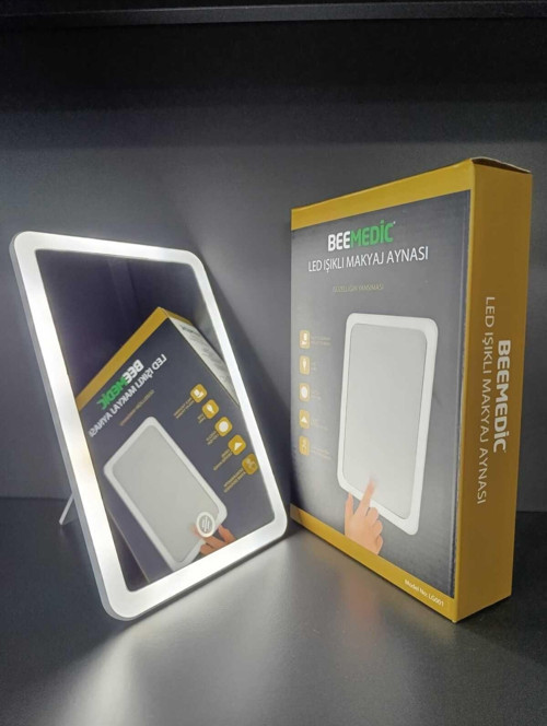 Şarjlı Led Işıklı Makyaj Aynası