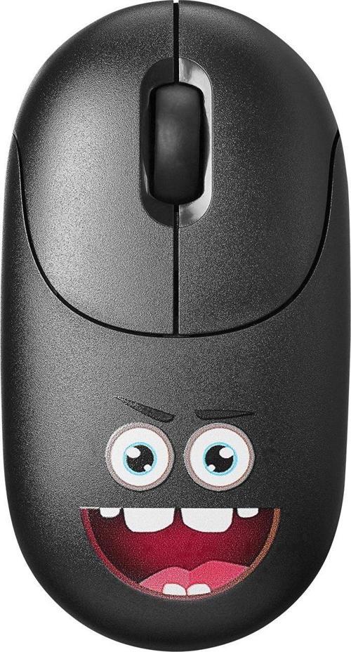 Sm-26 Fashıon 2.4Ghz Siyah Kabartmalı Kablosuz Mouse