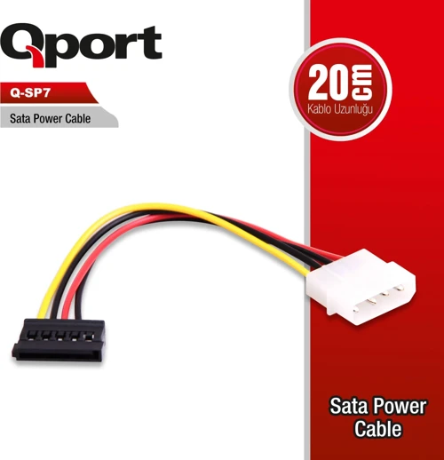 Q-Sp7 Sata Power Kablo