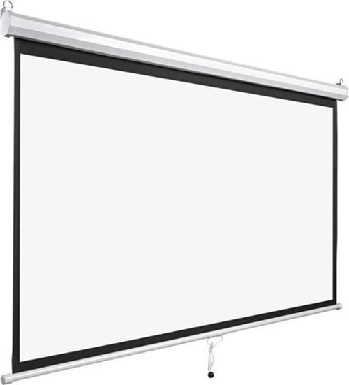 Mpp-180 180X180Cm Arkası Siyah Fonlu Storlu Projeksiyon Perdesi