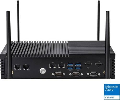 Pe200S-E3940 Atom X5-E3940-4Gb Ram-128Gb Ssd-Fdos Endüstriyel Mını Pc 6-Serı Port+4-Ethernetli
