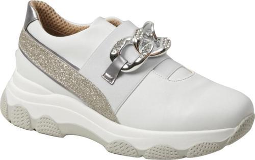 Kadın Sneaker ( Günlük) 9R4660 Comart 4660 MIC NAP BIA VER PE GREY PERL LUCE Bianco