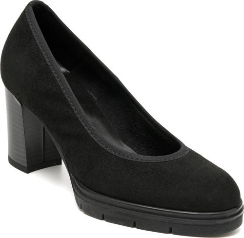 Kadın Topuklu/ Stiletto 483700 Comart 3700 Camoscio Nero