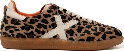 Kadın Sneaker ( Günlük) RC-25Y-088-M-VADE-TAY John May Tay Tüyü Leopar Süet-Bej Deri