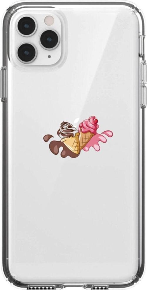 Iphone 11 Pro Dondurmalar Şeffaf Telefon Kılıfı