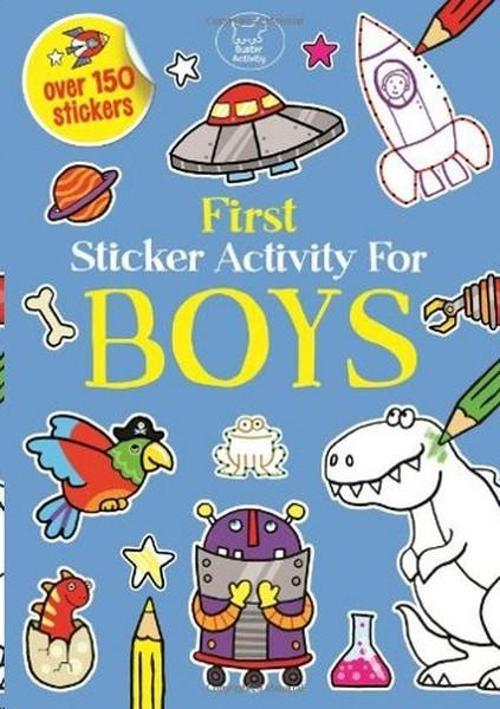 First Sticker Activity For Boys