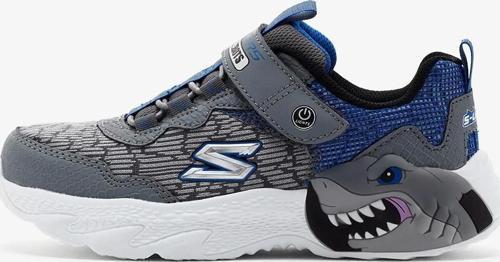 Erkek Çocuk Sneaker ( Günlük) 400617L CCBL Skechers CREATURE-LIGHTS Charcoal/Blue