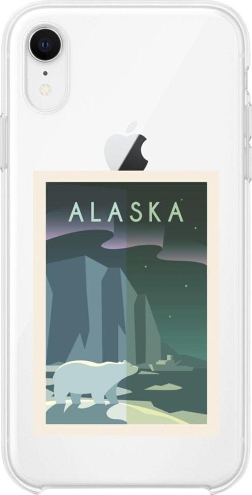 İphone Xr Alaska Şeffaf Telefon Kılıfı
