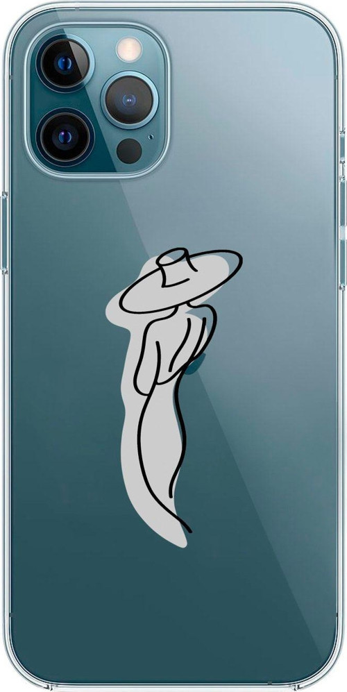 Iphone 12 Pro Max Madame Desenli Premium Şeffaf Silikon Kılıf Şeffaf53