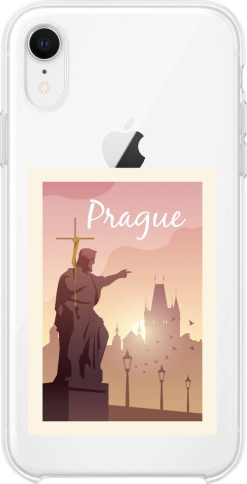 İphone Xr Prague Şeffaf Telefon Kılıfı
