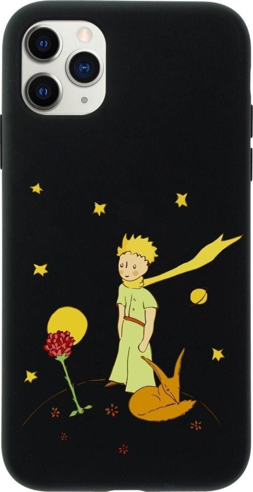 Iphone 11 Pro Max Le Petit Prince Tasarımlı Yeşil Telefon Kılıfı