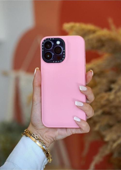 İphone 14 Pro Uyumlu Fluffy Silikonlu Yumuşak Kılıf Mchzr