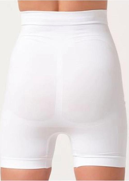 Beyaz Kadın Kalça Kaldırıcı Dikişsiz Korse - 760