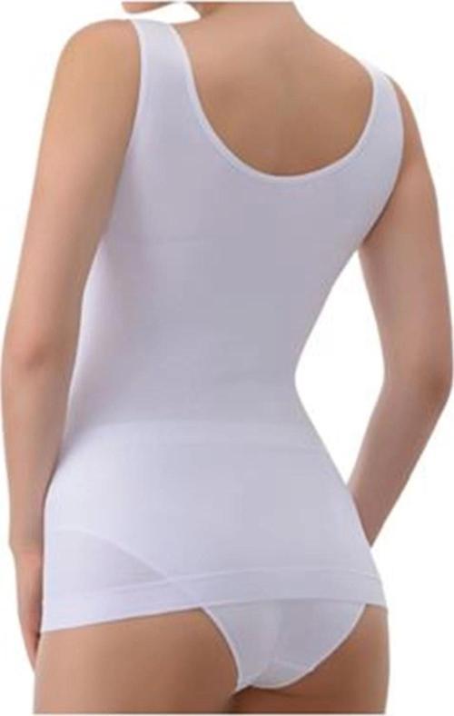 Beyaz Kadın Dikişsiz Atlet Korse - 776