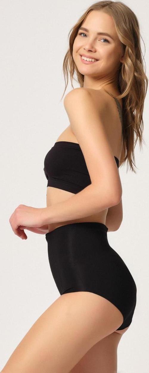 SİYAH   Slip Double Karın Toparlayıcı Lazer Korse