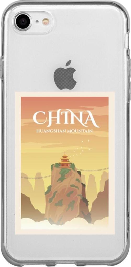 İphone 8 China Şeffaf Telefon Kılıfı
