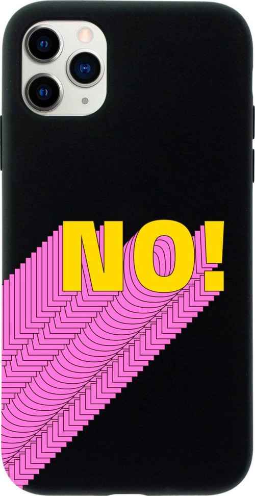 Iphone 11 Pro No Tasarımlı Siyah Telefon Kılıfı