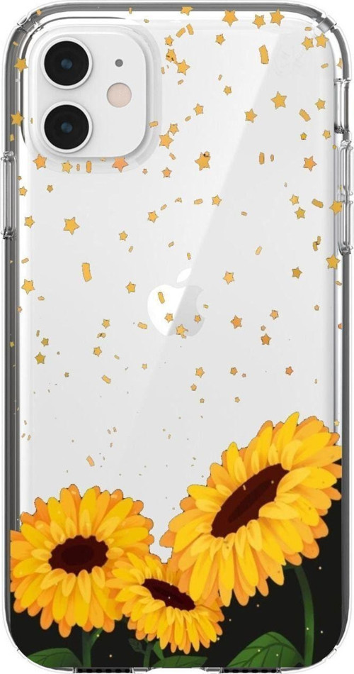 Papatya Tasarımlı Iphone 11 Şeffaf Telefon Kılıfı