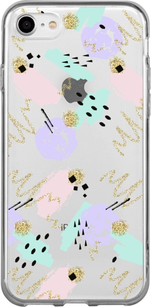 İphone Se Sanatsal 2 Şeffaf Telefon Kılıfı