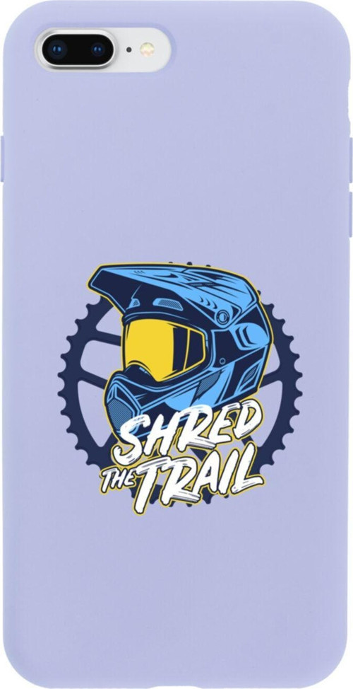 İphone 7 Plus Shred The Trail Tasarımlı Lila Telefon Kılıfı
