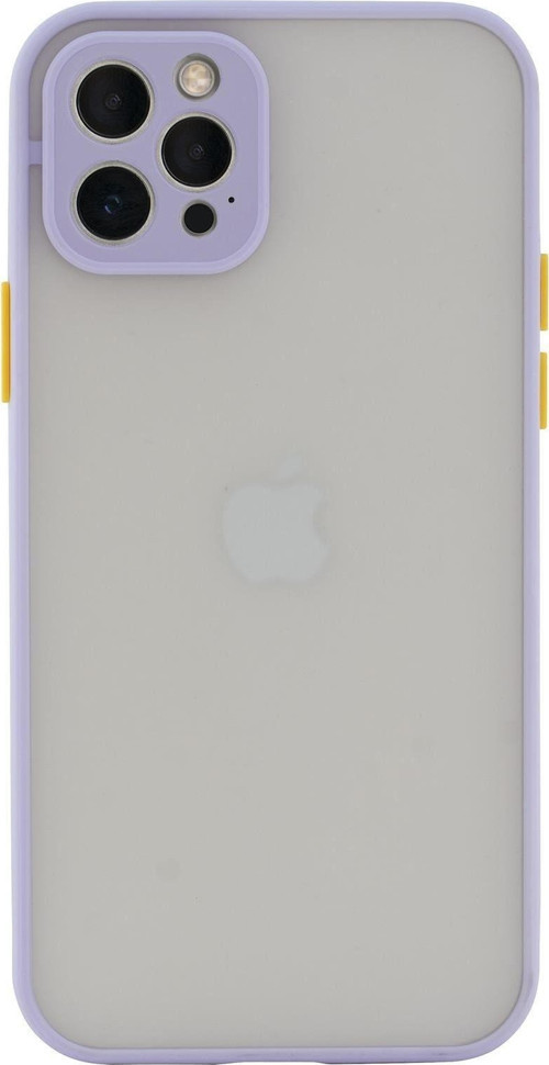 Iphone 12 Pro Buzlu Şeffaf Lüx Telefon Kılıfı Mchzr