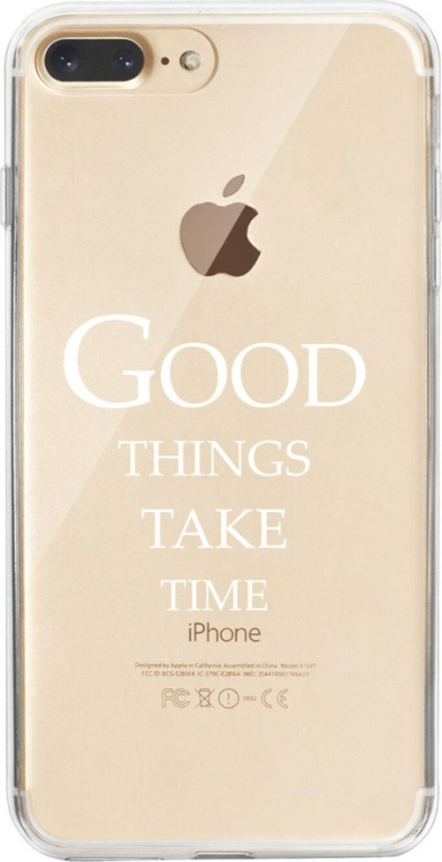 İphone 8 Plus Good Thing Take Şeffaf Telefon Kılıfı