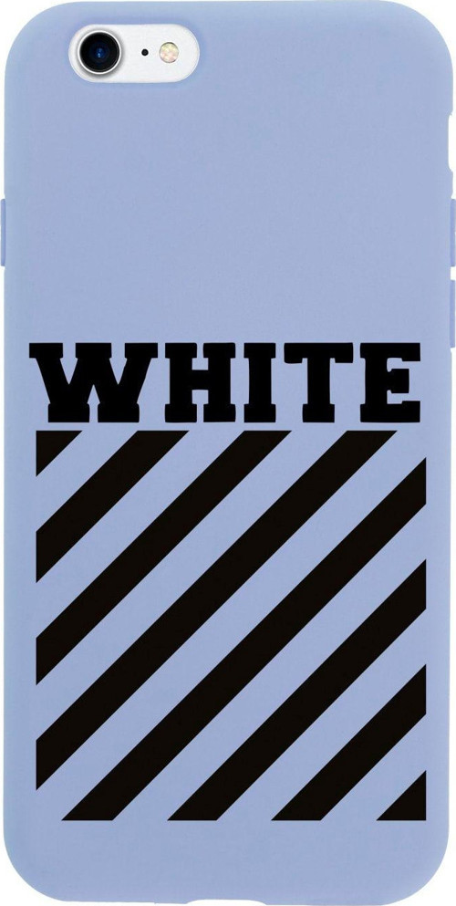 İphone 7 White Tasarımlı Lila Telefon Kılıfı
